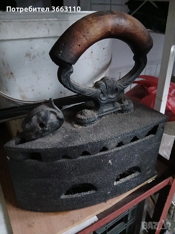 Старинна ютия, снимка 1