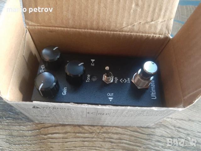 ефекти за китара BEHRINGER DR600,ultimate drive, снимка 10 - Китари - 53978891