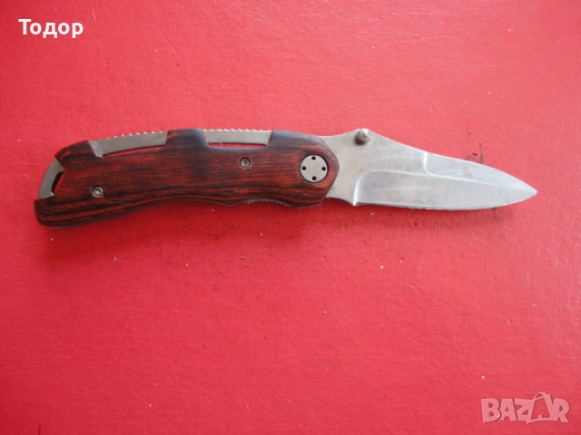 Немски джобен нож 9, снимка 3 - Ножове - 52673392