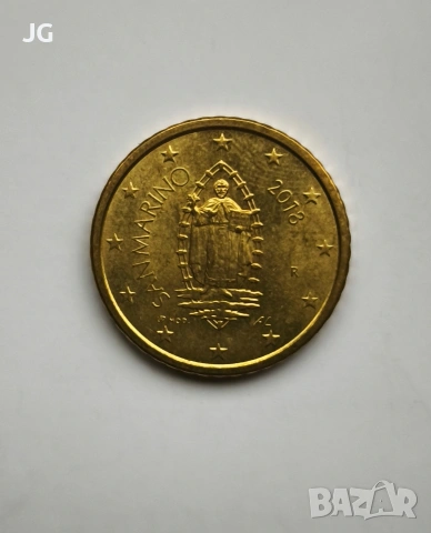 Сан Марино 50 цента 2018 50 цента Сан Марино 2018 50 евроцента Сан Марино , снимка 4 - Нумизматика и бонистика - 54058567
