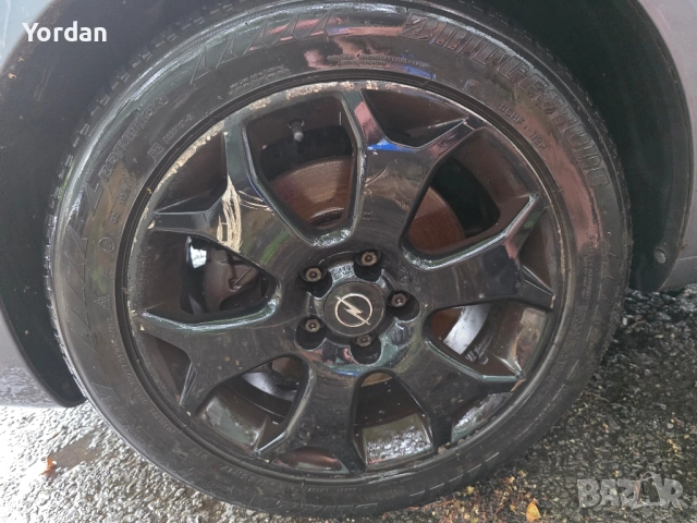 Лети джанти "17" 5х110 Опел Астра Зафира, снимка 2 - Гуми и джанти - 52435581