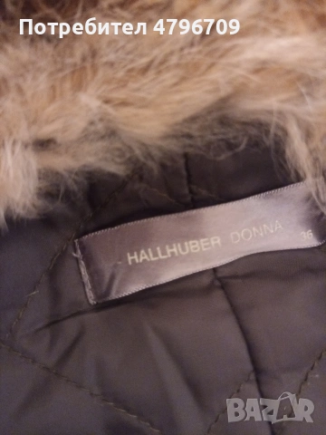 Парка естесвен пух от заек, снимка 6 - Палта, манта - 54191873