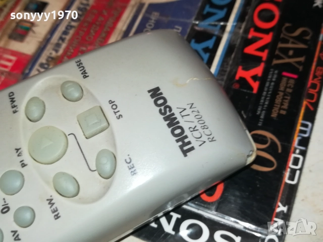THOMSON RC8002N VCR/TV REMOTE-ВНОС SWISS 2711251652, снимка 9 - Дистанционни - 52564013
