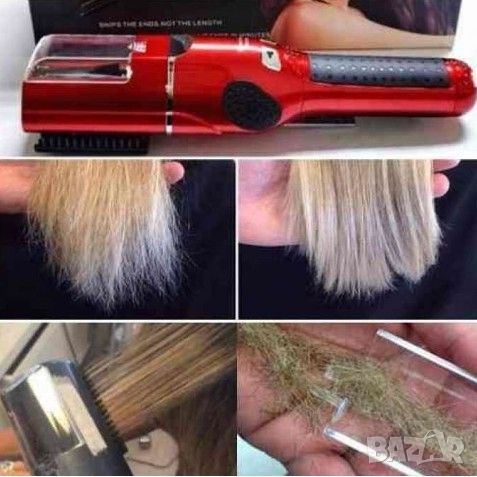 Топ цена! НОВА професионална машинка за коса SPLIT END HAIR TRIMMER премахва цъфтящи краища, снимка 6 - Продукти за коса - 37749457