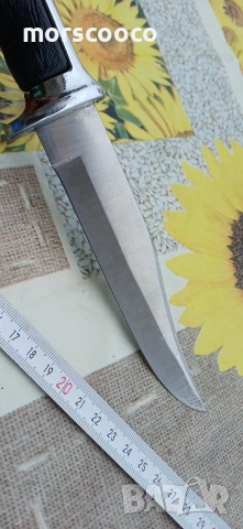 Рядък немски ловен нож -,,FES - Solingen" , снимка 7 - Ножове - 54094892
