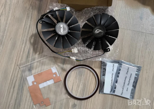Ремонтен комплект за охладител на видеокарта Asus RX470/RX590