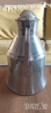съд за течности алуминий гюм за ценители , снимка 2 - Антикварни и старинни предмети - 53848436