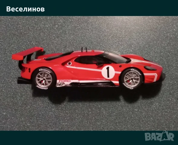 Slot Car Carrera 27596 Ford GT Race Car Time Twist #1, снимка 3 - Коли, камиони, мотори, писти - 51242962