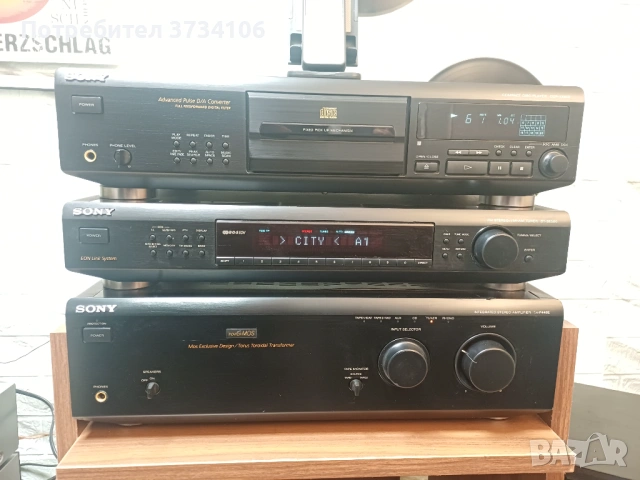 Sony TA-FE448E,  ST-SE500,  CDP-XE800., снимка 4 - Аудиосистеми - 53224662