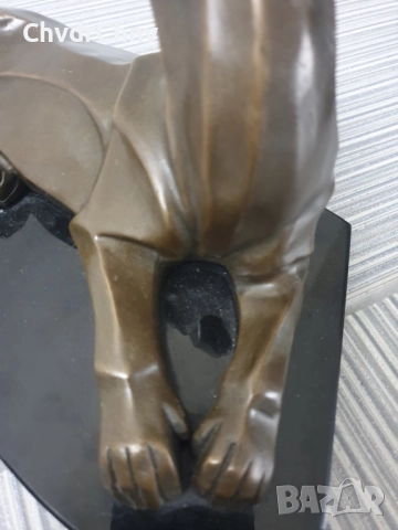 30см-5кг Milo статуетка/абстрактна бронзова скулптура/фигура на пума-лъв, снимка 7 - Статуетки - 52990076