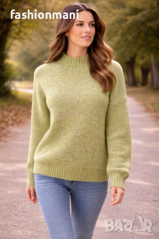 ДАМСКИ ПУЛОВЕРИ 3 цвята - код 1246, снимка 1