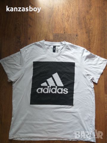 Adidas Ess Biglogo - страхотна мъжка тениска ХЛ, снимка 4 - Тениски - 46145999