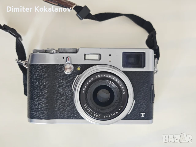 Fujifilm X100T фотоапарат – сребрист, отлично състояние, WCL-X100, EF-X20