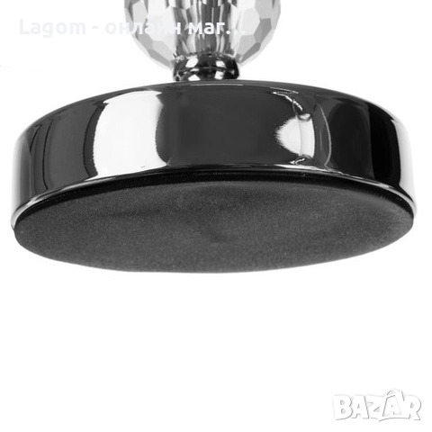 Комплект от 3 свещника, фенери на стъбло, сребърни Ruhhy, снимка 7 - Декорация за дома - 52551277