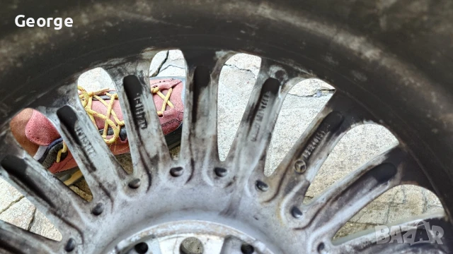 Джанти 17 Мерцедес Е класа , снимка 4 - Гуми и джанти - 50786092