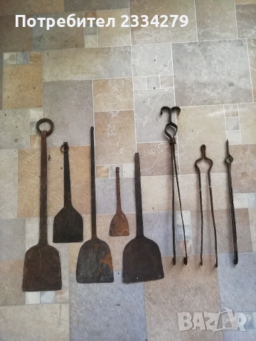 Огрибки,лопатки стара ръчна изработка от различни майстори-ковачи.
