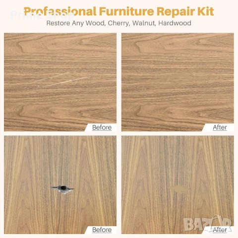 Професионален комплект за ремонт на дърво и мебели NYBQ, снимка 5 - Други инструменти - 53750258