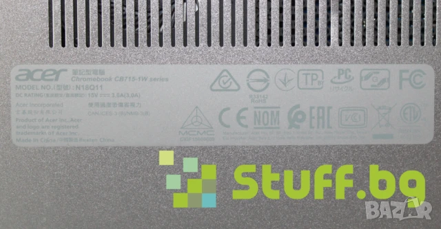 Лаптоп Acer Chromebook CB715-1W N18Q11, снимка 6 - Лаптопи за дома - 50560531