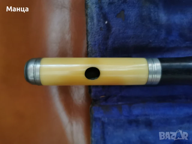 Много стара пиколо флейта, снимка 5 - Духови инструменти - 50995166