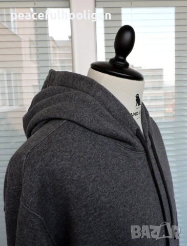 Nike мъжки сив суичър с качулка като ново, размер XL-XXL, снимка 5 - Суичъри - 53394058