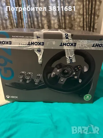 Logitech g920+ shifter, снимка 4 - Джойстици и геймпадове - 48429368