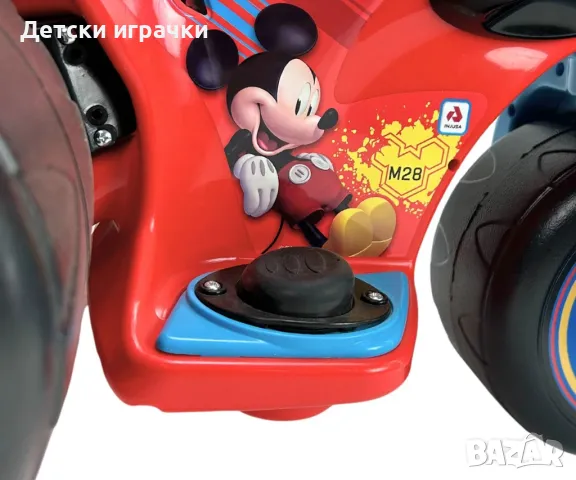 Акумулаторен мотор Мики Маус, 6V Injusa, детски мотор, Disney, снимка 3 - Детски велосипеди, триколки и коли - 50089406