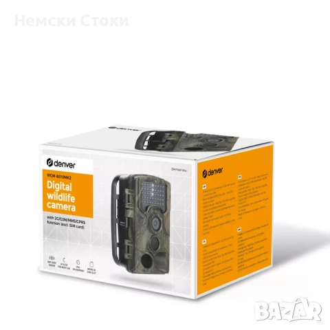 Ловна камера DENVER WCM-8010MK2, 8MP, снимка 10 - Камери - 52632154