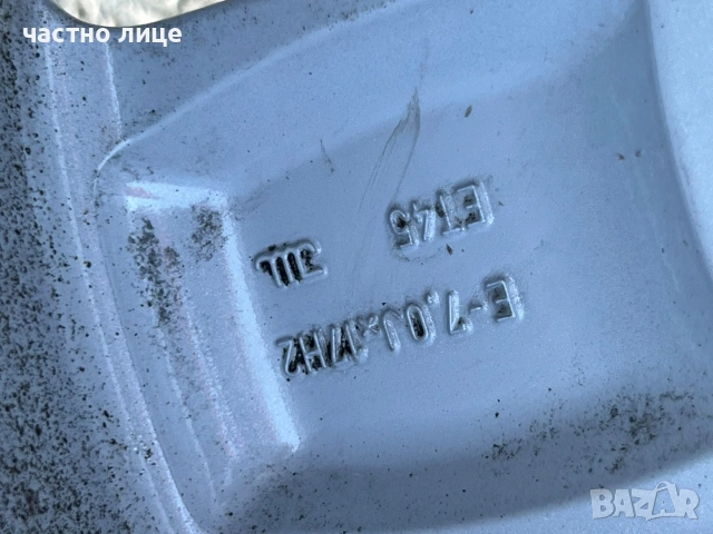 4 броя алуминиеви джанти за Ауди 5/112, снимка 3 - Гуми и джанти - 53576783