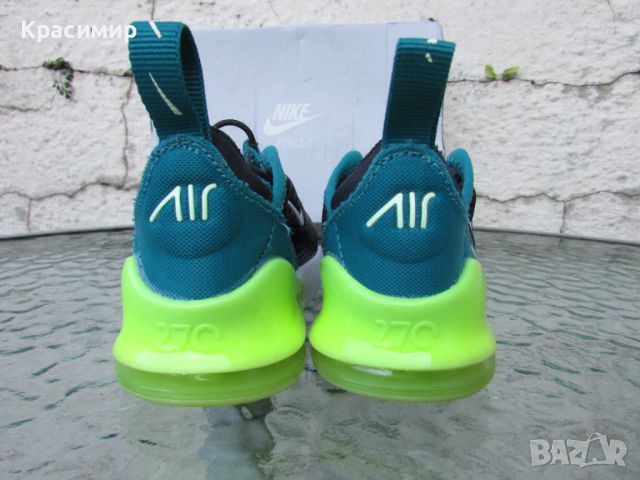 Детски маратонки Nike Air Max 270, снимка 6 - Детски маратонки - 46401569