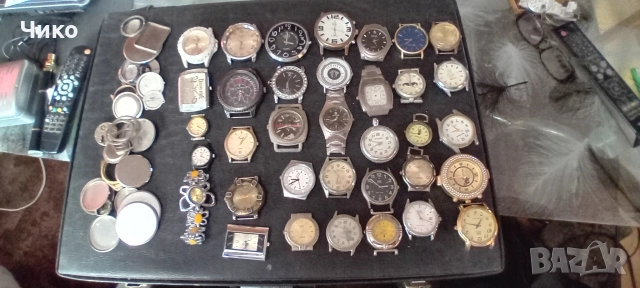 35бр кварцови часовници и части, снимка 4 - Антикварни и старинни предмети - 54261323