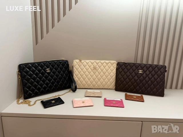 CHANEL ⚜️ Louis Vuitton ⚜️Клъч, снимка 4 - Чанти - 54235052