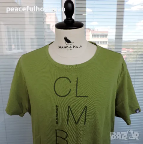 Mammut Round Neck Outdoor T-Shirt - мъжка  тениска за спорт и туризъм  размер XL, снимка 2 - Тениски - 49344824