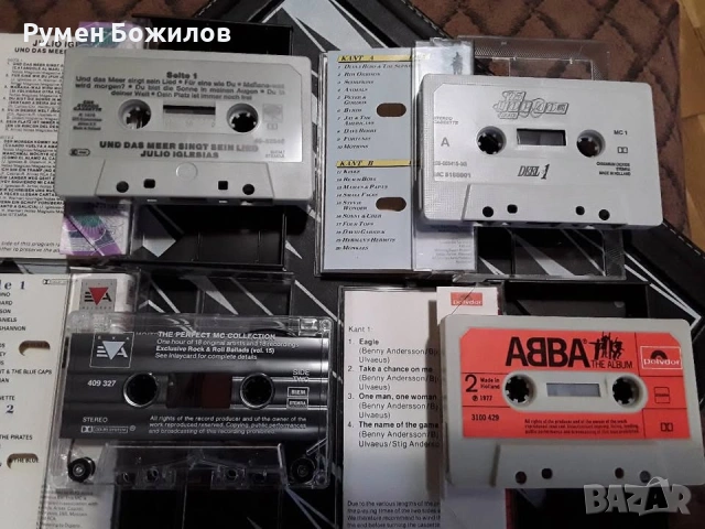  10 много запазени оригинални касети с разнообразна музика, снимка 3 - Аудио касети - 53002861