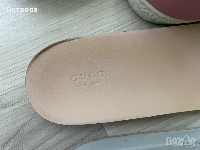 Gucci обувки 38.5 Оригинал , снимка 10 - Дамски ежедневни обувки - 48121715