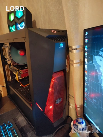 Геймърски i7 10700, RX 6600 8GB, RAM 16GB DDR4, снимка 4 - Геймърски - 54114939