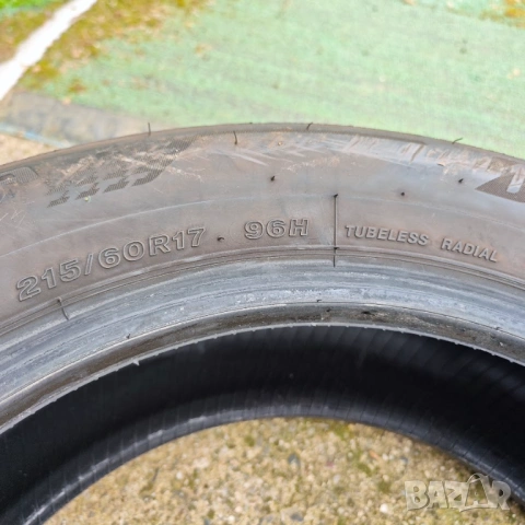 Гуми Bridgestone T005 215/60 R17 96H - 4 бр., снимка 4 - Гуми и джанти - 53921979