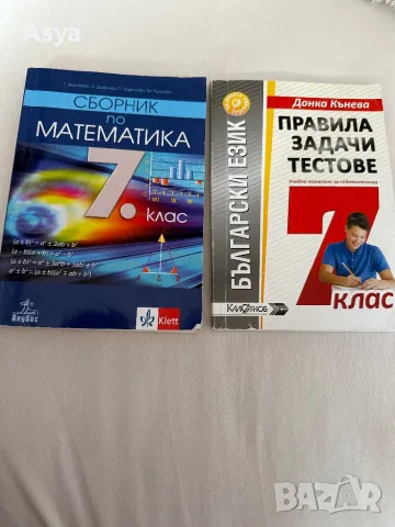 Сборници по математика и български език, снимка 2 - Учебници, учебни тетрадки - 47040266