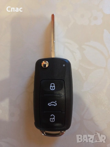 Чисто нова кутийка за ключ за Volkswagen с три бутона !!!, снимка 3 - Аксесоари и консумативи - 53872987