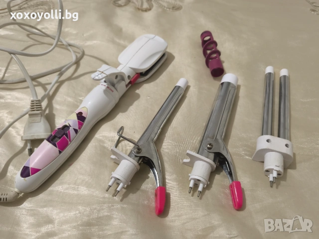 Преса за коса с 4 приставки 