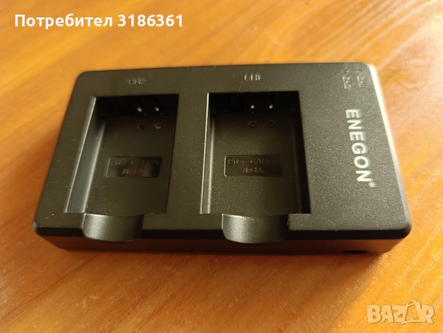 Двойно зарядно за батерии Canon NB-13L, снимка 2 - Батерии, зарядни - 52590445