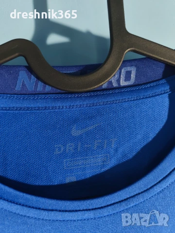 NIKE PRO Тениска/Мъжка S, снимка 6 - Спортни дрехи, екипи - 51262146