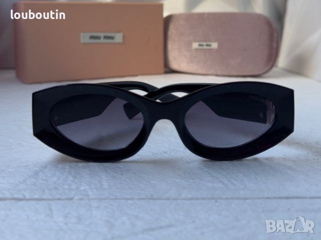 Miu 2024 слънчеви очила с лого , снимка 3 - Слънчеви и диоптрични очила - 45504476