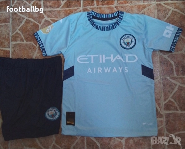 Manchester City 💙⚽️ детско юношески екипи анцузи , снимка 9 - Футбол - 35289309