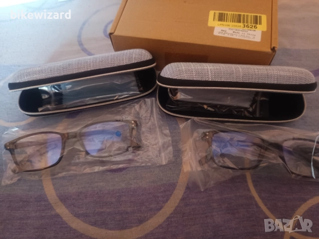 Очила за компютър 2 броя без диоптър +0.00 НОВИ, снимка 1