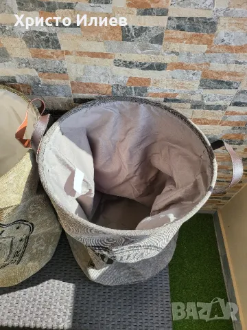 Кош за пране за дрехи за съхранение с надпис 2 цвята, снимка 6 - Други стоки за дома - 49493798