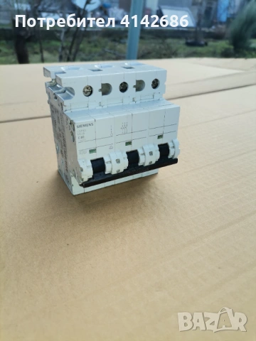 Автоматичен предпазител SIEMENS 5SP43,MCB,C80, снимка 7 - Друга електроника - 53442859