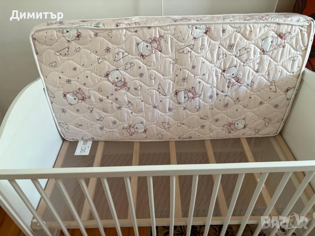 Бебешко легло IKEA С нов матрак , снимка 2 - Бебешки легла и матраци - 51476204