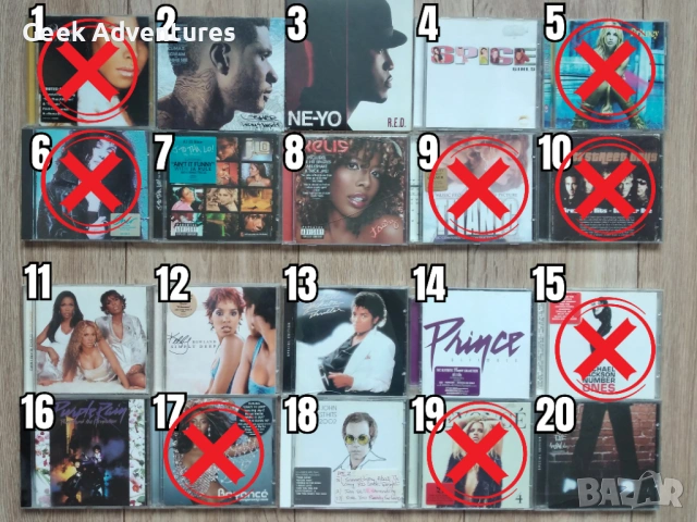 Pop и R&B Music Albums CDs Оригинални Поп РнБ Музикални Дискове, снимка 2 - CD дискове - 48890350