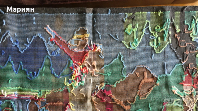 Ръчно Тъкана Декорация За Стена, снимка 7 - Антикварни и старинни предмети - 52094016