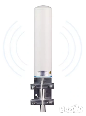 Продавам външна антена, 3G 4G LTE 12 dBi, 2 x SMA конектор, 5м. кабел, снимка 5 - Друга електроника - 54031776